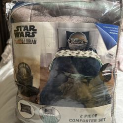 Baby Yoda Twin Comforter