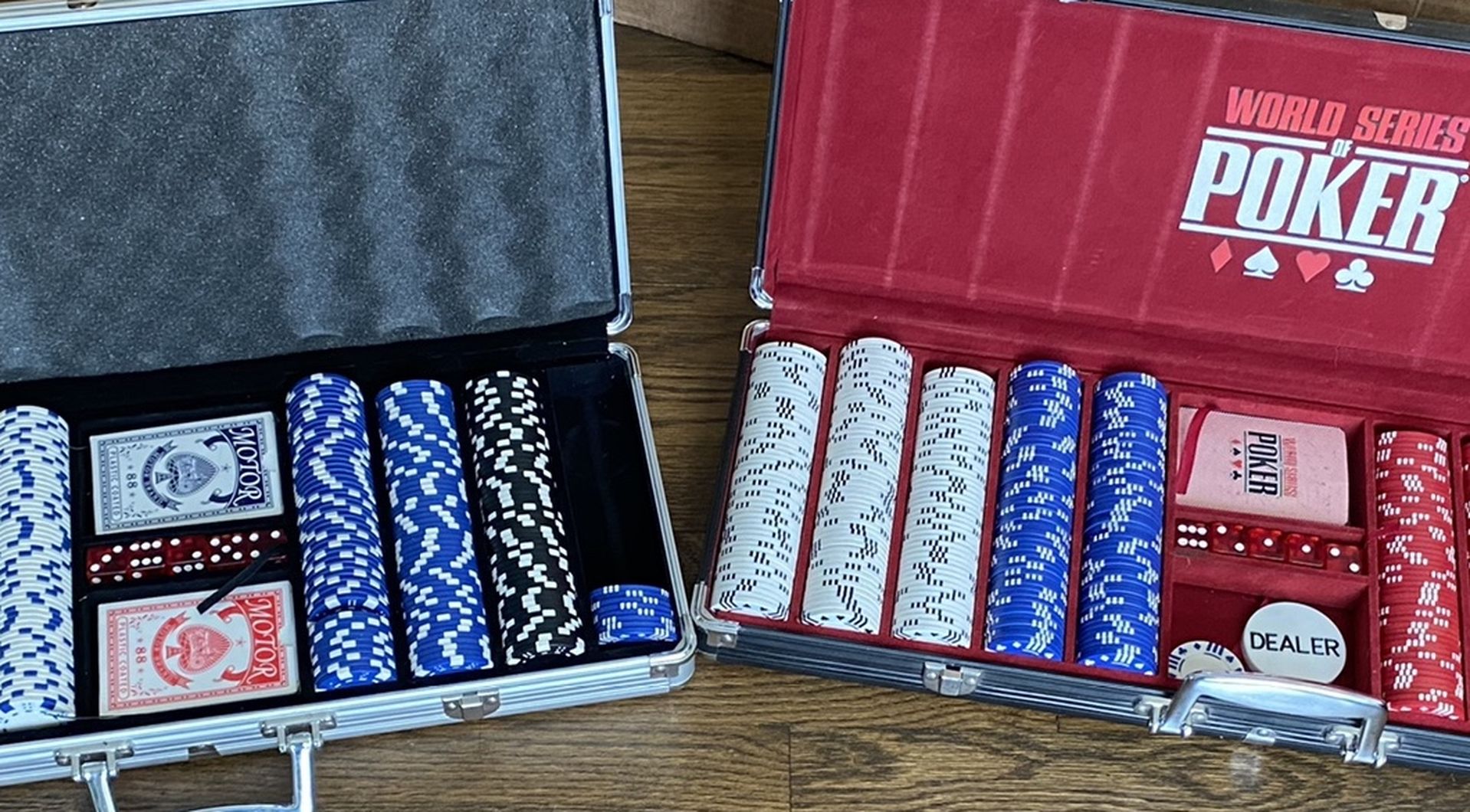 2 Professional Poker Sets