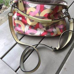 Coach Purse + Matching Wristlet Wallet