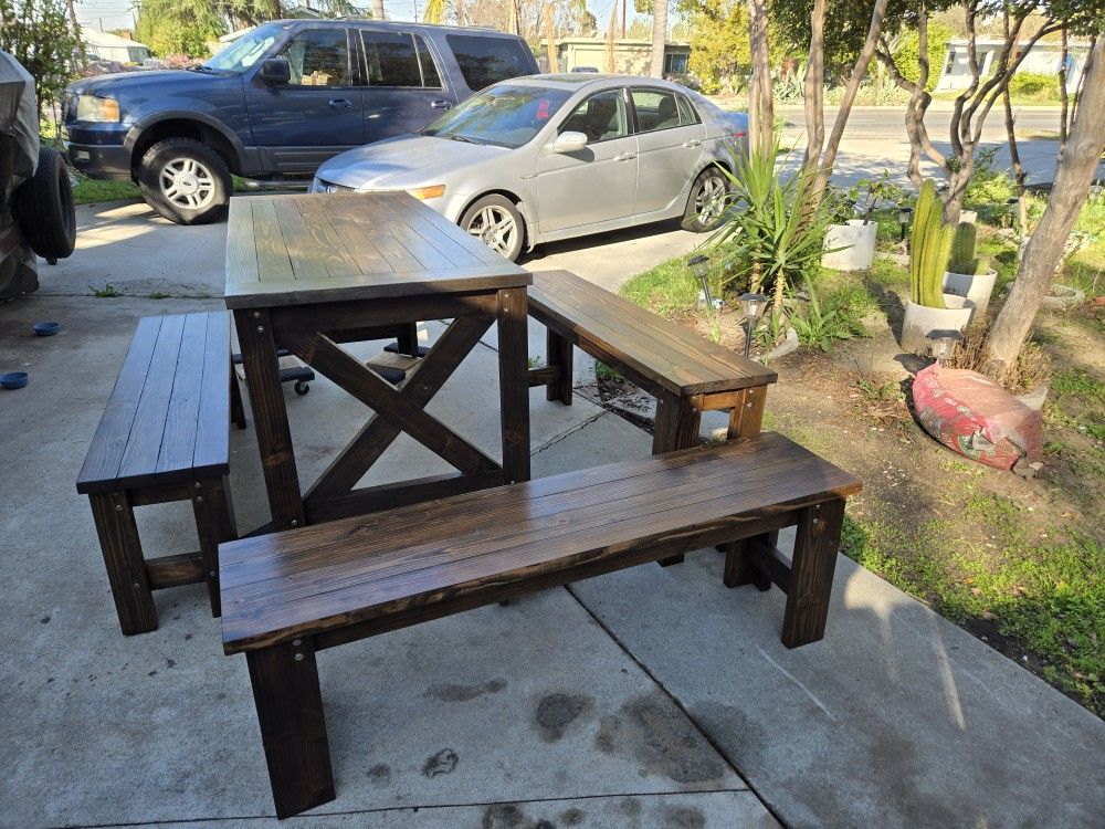 Farmhouse Style Dining Table