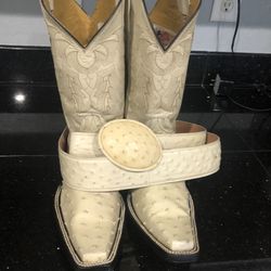 Botas 7 1/2 y Cintó 40