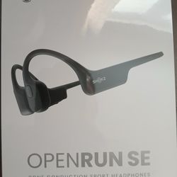 SHOKZ OPEN  RUN SE BONE CONDUCTION  SPORT HEADPHONES