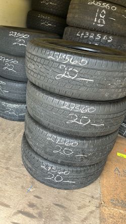 Set of 275/60/20 Continental