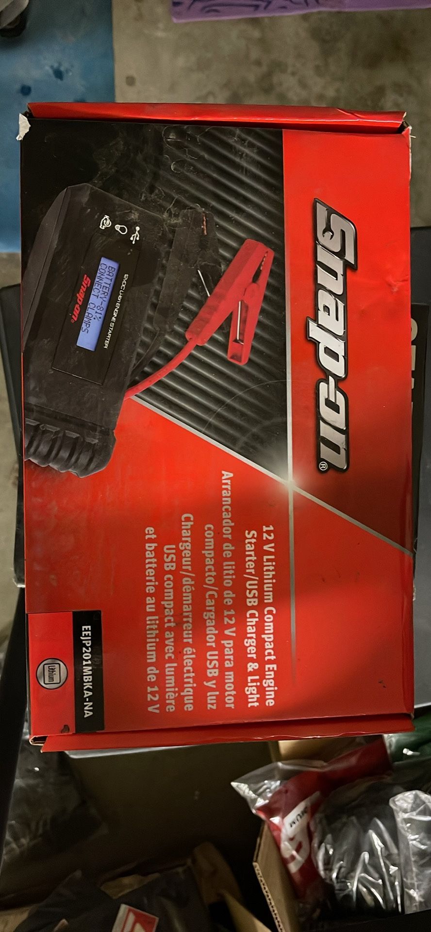 Snap On Battery Jumper