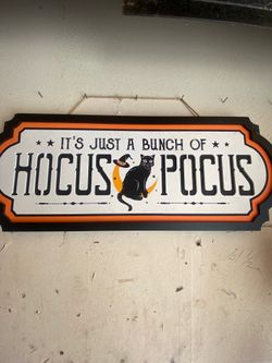 Halloween Witchy  Sign