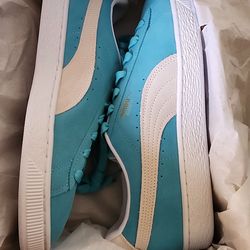 Puma suede shoes
