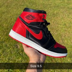 Jordan 1 Satin Bred Size 9.5
