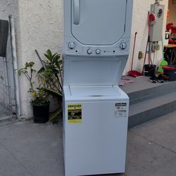 24 inch wede stackable washer gas dryer