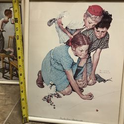 VINTAGE NORMAN ROCKWELL PRINTS
