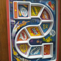 Toddler super hero dinner plate 9 individual food slots
Start to finish