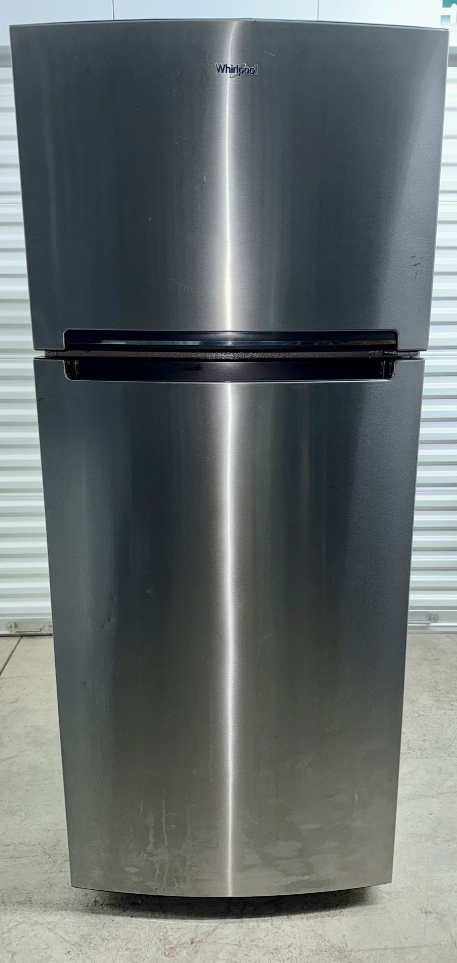 Whirlpool 18 cu. ft. Top Freezer Refrigerator in Stainless Steel