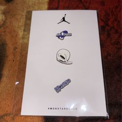 Rare Jordan Pin Set From Space Jam Release Nike The Grove 