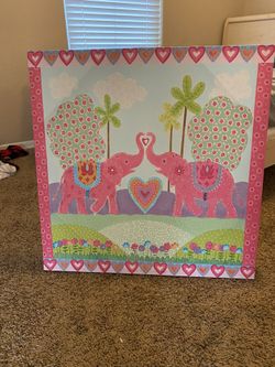 Elephant wall decor