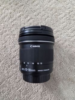 NEW Canon EF-S 10-18mm camera lens!