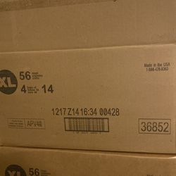 Adult diapers box/ 4 pack in box