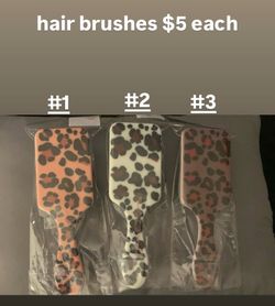 Hair Brushes $5 each