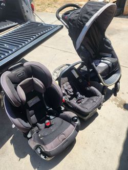 Kids stroller & 2 Car Seat Free