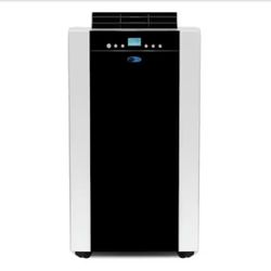 Whynter 9,200 BTU (14,000 BTU ASHRAE) Portable Air Conditioner Cools 500 Sq. Ft. with Heater, Dehumidifier, and Remote in Black