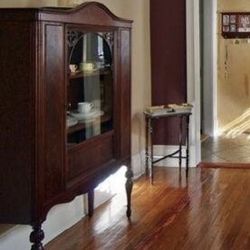 Antique China Cabinet + Side Table Set – Paine Furniture Co.