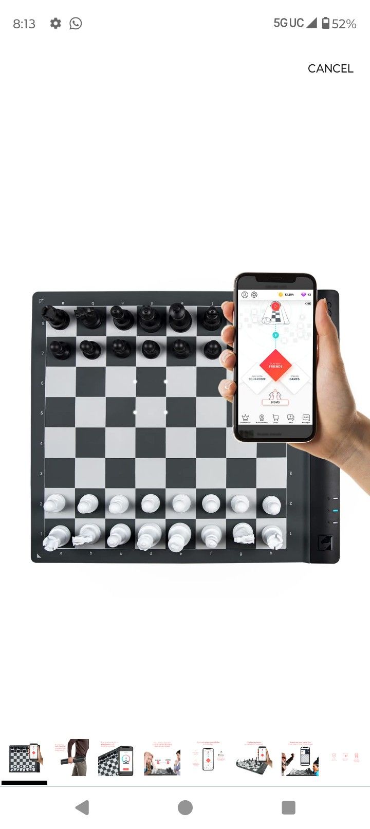 Square Off Pro Chess Board