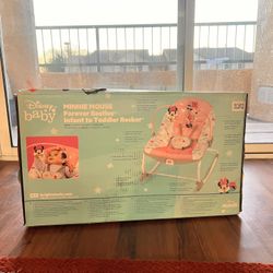 Disney Baby Minnie Mouse Forever Besties Infant To Toddler Rocker