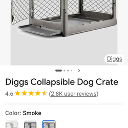 Diggs Collapsible Dog Crate