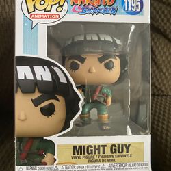 Funko Pop Vinyl Naruto Shippuden - Might Guy #1195