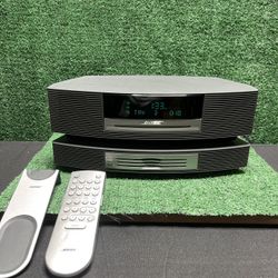 Bose Wave III System Am/Fm Radio 4-Disc Multi CD Changer W/Remote.