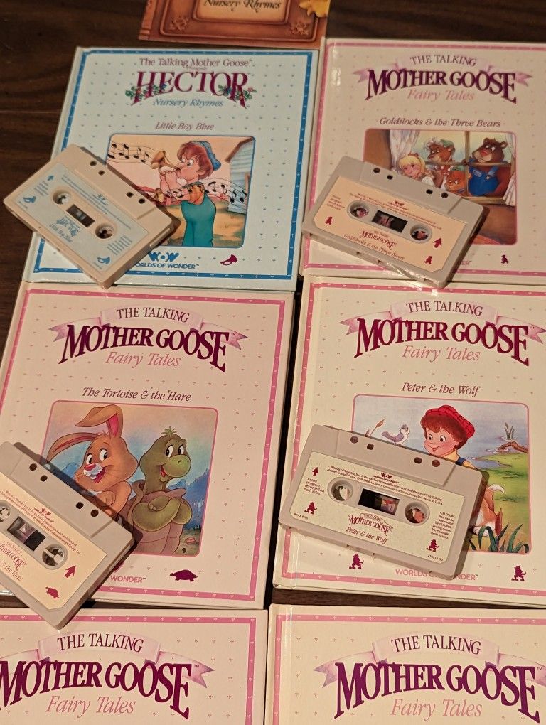 Vintage Talking Mother Goose The Emperor's New Clothes Tape and Book WOW -  Simpson Advanced Chiropractic & Medical Center