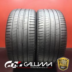 Set of 2 Tires LikeNEW Pirelli P Zero PZ4 Run Flat XL 315/35R21 315/35/21 #90328