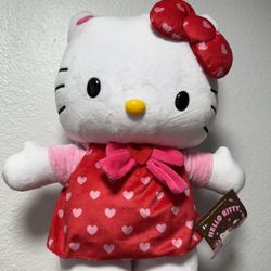 Hello Kitty Valentines Day Love Is sweet Greeter