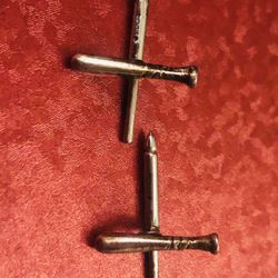 Vintage Cuff links Sterling Silver 925 Authentic 