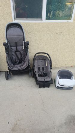 Evenflo stroller & car seat + eating chair