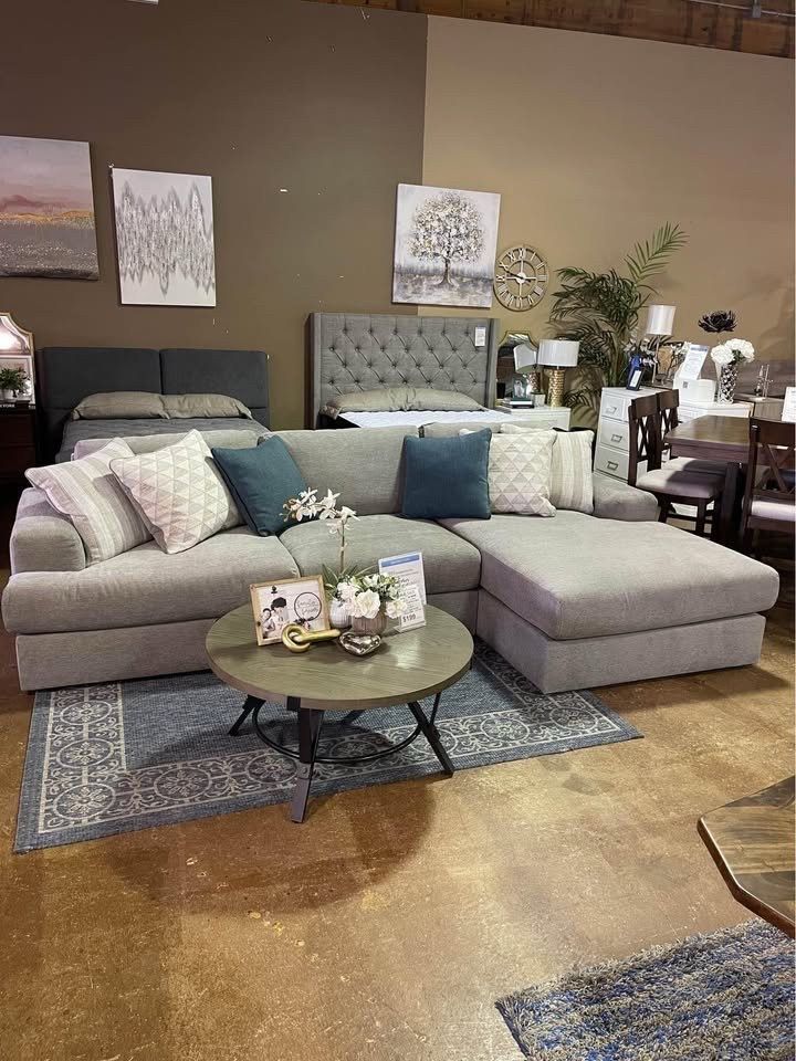 2 Piece Sectional With Chaise