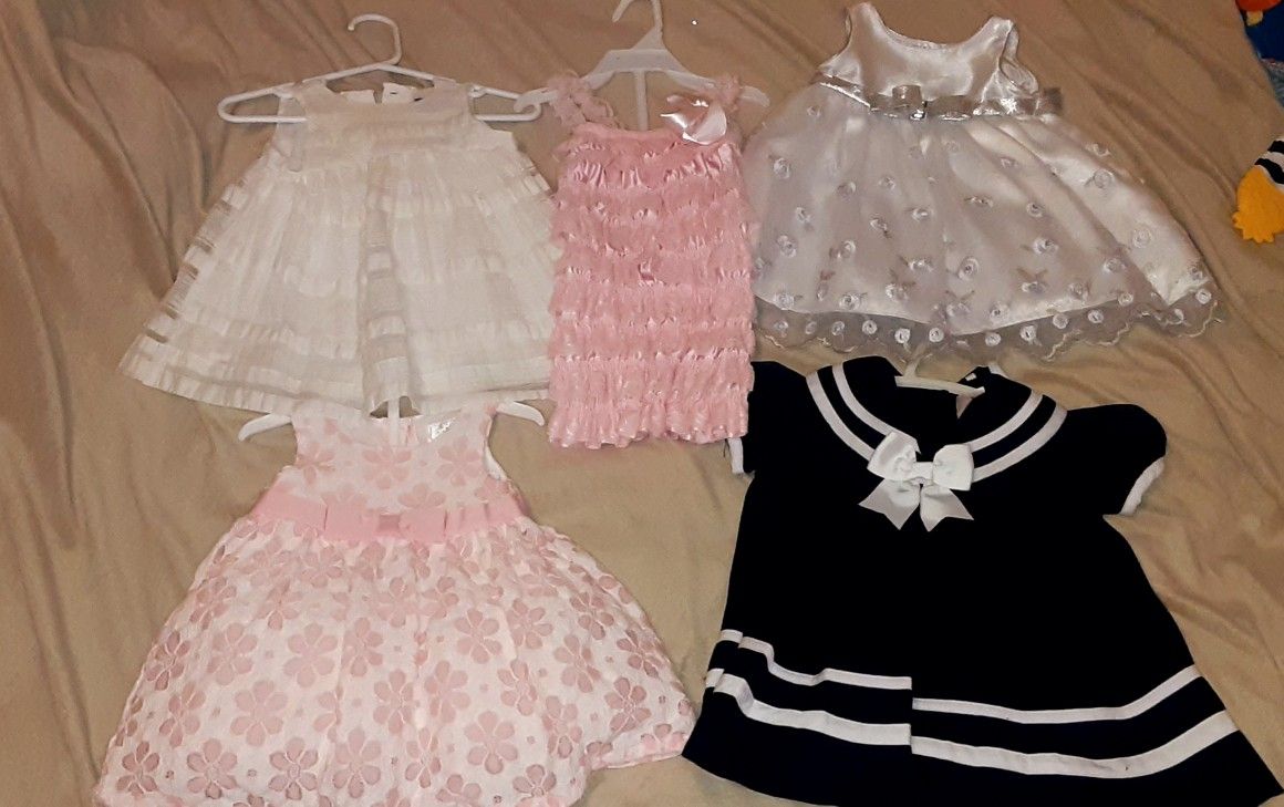 Baby dresses 6 to 9 months