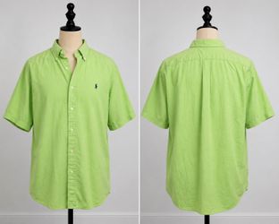 Polo Ralph Lauren Blake Green Button Down Shirt Men’s L