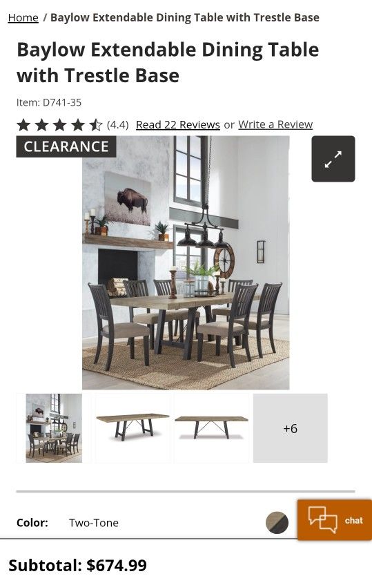 Dining Room Table With Chairs