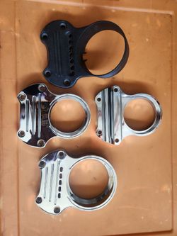Harley gauge mount