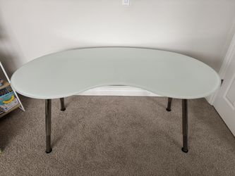 IKEA Glass Desk