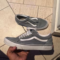 Grey Vans Size 9 