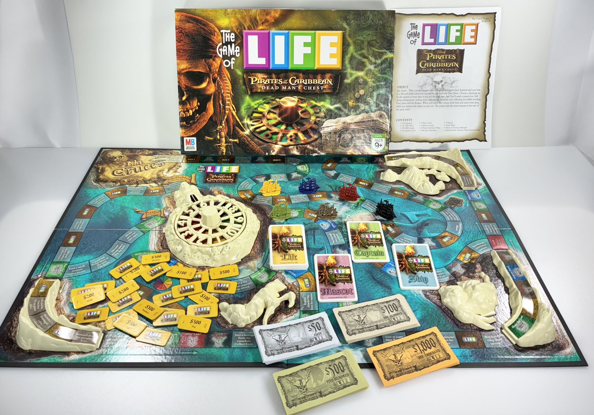 The Game of Life Pirates of the Caribbean Dead Man's Chest 2005 Complete