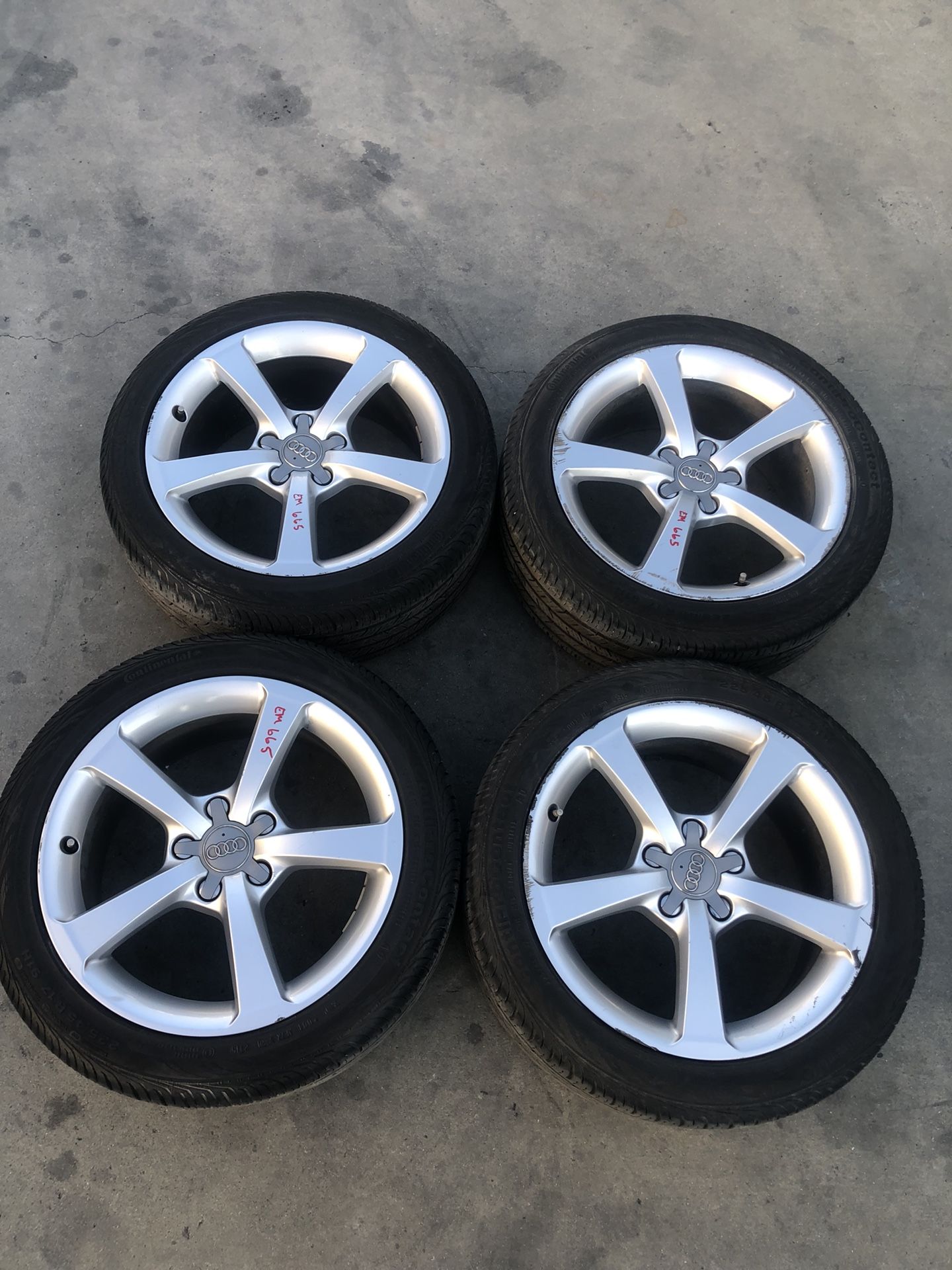 2016 Audi A3 Set 17” Whees with Tires