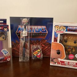Masters Of The Universe Funko He-Man Flocked Excluse