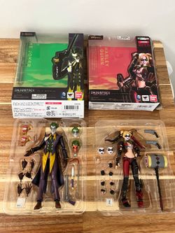 SH Figuarts Injustice Harley Quinn action figures.
