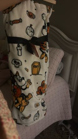 Mickey Mouse Halloween Blanket