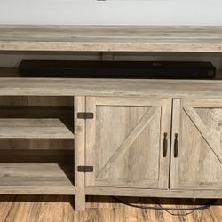 Under TV Table With Storage