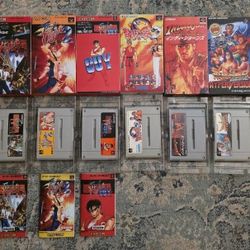 Lot of 6 Super Famicom Games. Nintendo. **Read Description**