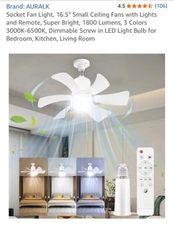 Brand New : Small LED Fan Light