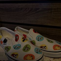 Vans Disney 50th Anniversary Classic Slip-on Disney Character Buttons