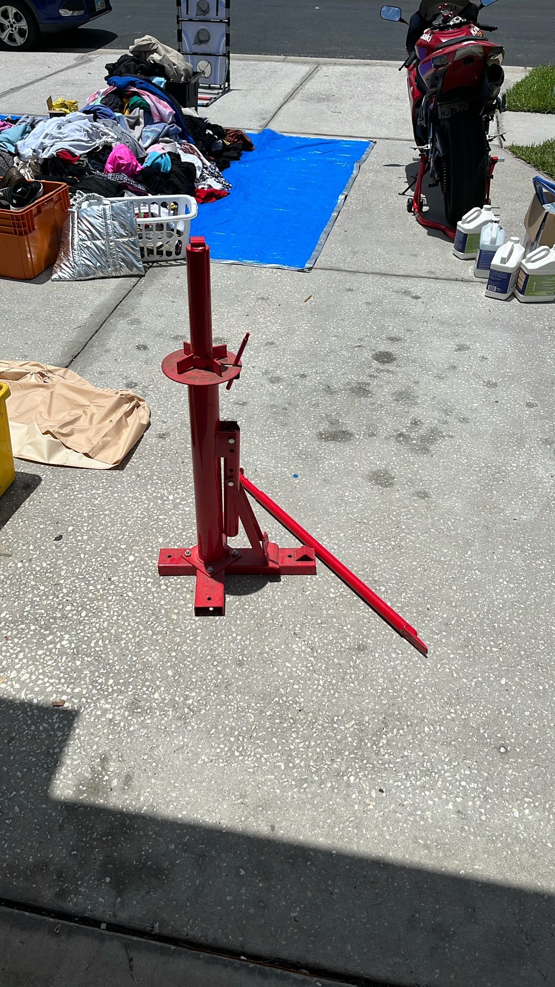 Small Tire Changer